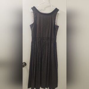 Salzburger Elegant‎ Black Sleeveless Dress, Brown, Size 44, 100% Bawnwolle